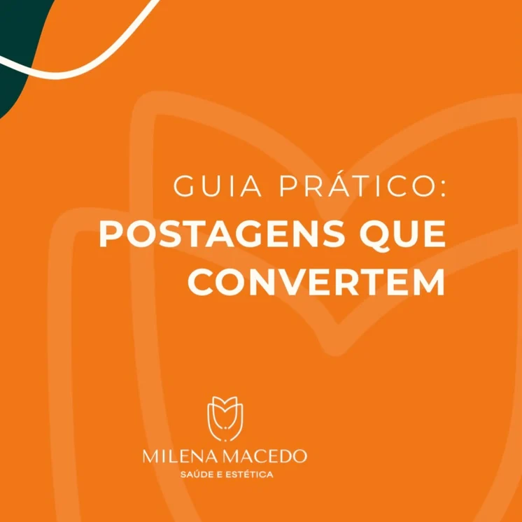Capa do Guia Prático: Postagens que Convertem